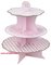 Fashion Colorful Design 3 Tier Paper Cardboard Cupcake Stand,Wholesale Wedding Cake Stand supplier