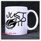 Custom Just Do It Personalized Office Home Mugs Beer Coffee Mug White Cups Ceramic Gifts supplier