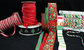 Bronzing multicolor rosettes ribbons awards Plain Color Woven Organza ribbon supplier