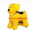 CE brown bear walking plush animals kiddie U rides for kids battery coin operated electric supplier