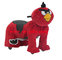 CE hot sale battery operated motorized plush riding animals,panda electric scooter supplier