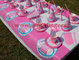 Pink Pig theme Kids Birthday Party Decoration Set Party Supplies Baby Birthday Pack event party supplies supplier