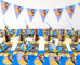 Beauty and the Beast Kids Birthday Party Decoration Set Party Supplies Baby Birthday Party Pack event party supplies supplier
