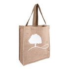 eco-friendly jute grocery bags customized design promotional burlap tote bags