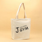 cheap promotional canvas totes with logo printed customized canvas bags for advertising
