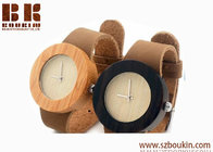 Engraved Your Own Logo Luxury New Western Wooden Bamboo Handmade personized wooden watch