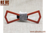 Chinese Factory Supplier Wooden bow Tie wooden bowtie For Christmas Gifts