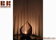 Beautiful Candle Holder Decorations  Wood Varying Sizes Tealight Candle Holder - Excellent as Diwali or Christmas Gifts