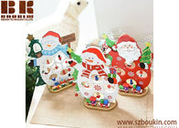 2017 latest wooden Christmas Decorations with Santa Claus