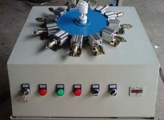 Bulb Cap Production Assemble Machinery E27 Bulb Cap Crimping Machine supplier