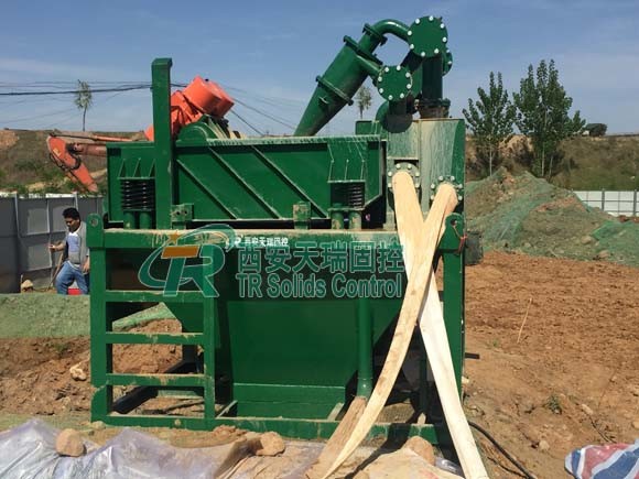 Trenchless construction Drilling fluid circulation system TRZX-60/45 mud recycler