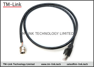 China Zinc IP67 waterproof RJ45 male to female CAT6A industrial network cable supplier