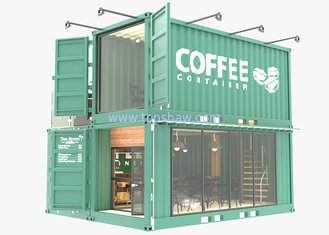 Topshaw Customized Design Container Mobile Restaurant Container Cafe Design