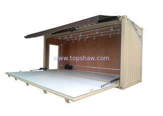 Topshaw Wholesale Prefabricated Mobile Container Bar Used Shipping Container Bar for sale