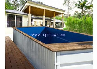 Topshaw Prefab Modern Design Container Pool 20ft 40ft Cheap Swimming Pool Container