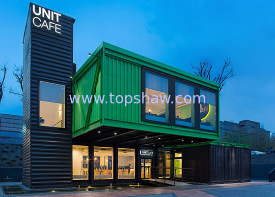 Topshaw Customize Low-cost Temporary Container Homes Designs Commercial Accommodation Pre-fabricated Buildings