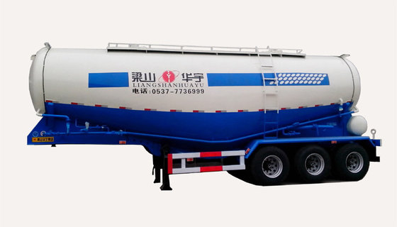 China Cement Mixer Truck , Concrete Mixer Truck For Powder With Air Bag Suspension supplier