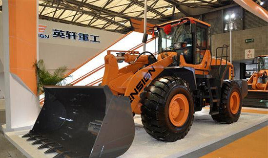 China Energy Saving Engine 5 Ton Bucket Wheel Loader For Road Construction supplier