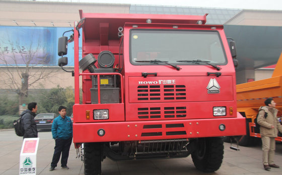 China 70 tons 6X4 Mine Dump Truck brand Sinotruk HOWO with HYVA Hdraulic lifting system supplier