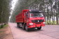 Drive Model 8X4 SINOTRUK 336 hp Tipper Truck / Dump Truck With HYVA Hdraulic Lifting System supplier