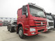 6 by 4 HOWO 336HP Diesel Tractor Truck Head / prime mover for tough road transportation supplier