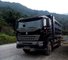 SINOTRUK HOWO A7 Euro2 Dump turck / tipper truck with spare parts red color for clayey samd in wet site supplier
