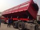 Garden Landscape Dump Truck Trailer With Hydraulic Cylinder Lifting system supplier