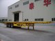 40 Foot High Flat Bed Semi Trailer With 3 Axles For Carry Container Or Cement Bags supplier