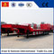40T 4 Axle Flat Low Bed Semi Trailer / Lowboy Semi Trailer CCC Certification supplier