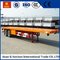 Double Axles 20ft 40ft Flat Bed Semi Trailer 2 axles container semi truck flatbed supplier