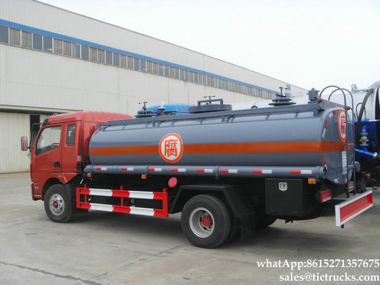 dongfeng aicd tanker -4-9Tons -chemical-liquid-tank  factory sale