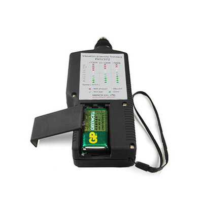 LCD Display Vibration Measurement Equipment , USB Interface Hand Held Vibration Meter MV800