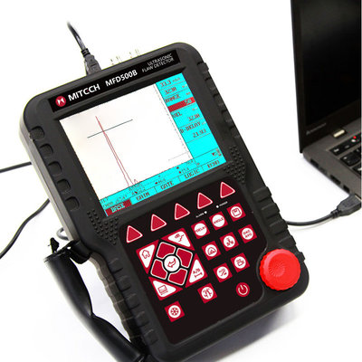 Wide Range Ultrasonic Flaw Detector MFD500B With Printer And USB Port Connect To PC