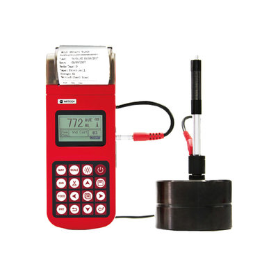 Changeable Probes Portable Hardness Tester With Integrated High Speed Thermal Printer MH320