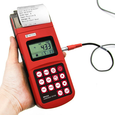 Durómetro portátil eletrônico eficaz alto do verificador da dureza com impressora