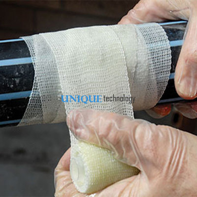 Pipeline Repair Bandage Fiberglass Fabric with Polyurethane Resin Repair Tape supplier