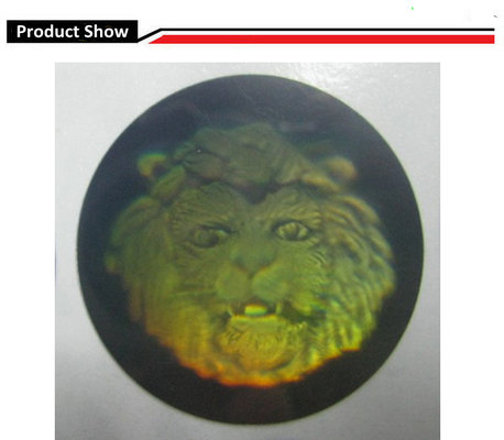 China 3D Hologram VOID sticker tamper proof security label material , brand protecting , holographic label supplier