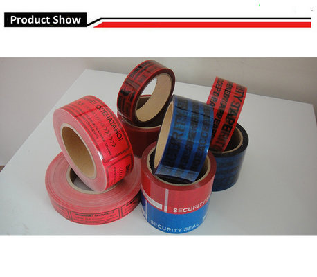 China Anti-counterfeit total transfer  Security VOID tape, Tamper evident tape, brand protecting ,  perforation Serial Number supplier