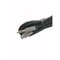 Black TPE External 3.5MM Aluminum Alloy Shell Micro USB To Female Stereo Audio Cable More Durable Transmit Better Sound
