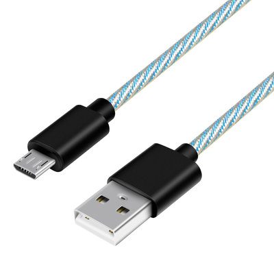 USB 2.0 Real 5V 2A  Nylon Braided Type C USB Data Cable USB Charging Cable For Computer, Mobile Phone,Tablet, Power Bank