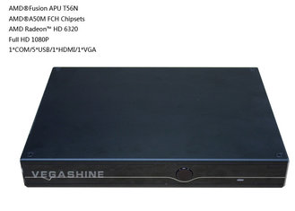 China AMD APU T56N CPU industrial PC thin client support Full HD 1080P advertising player supplier