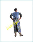 FQQ1914 Knitted Fabric Camouflage Whole Water-proof PVC Apron Working Safty Protective Acid Proof Apron