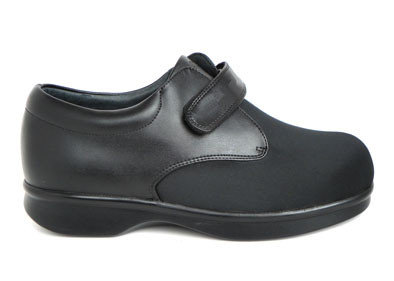 China Genuine Leather Unisex Wide Therapeutic Shoes Rheumatoid Shoes Work Shoes Comfort Shoes supplier