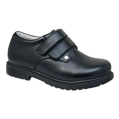 China Black Classic Boy's Wide Width Dress Oxford Shoe Extra Depth  1613522 supplier
