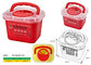3 Litre Sharps disposal container, Sharps Container, Red sharps containers - WinnerCare supplier