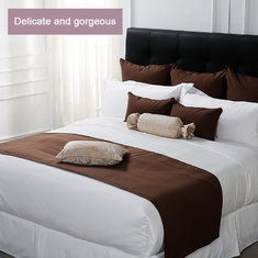 China Cheaper Satin 400Tc Hotel Bedsheets Duvet Wholesale Bed Cover For Sale supplier
