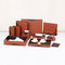 Wholesale china manufacturer cheap price leather sets luxury hotel supplies supplier