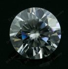 Round Synthetic White Moissanite Diamond Loose Stone