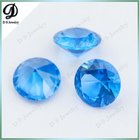 High Temperature Resistant Blue Synthetic Spinel gems/ synthetic spinel gems/ round shape blue spinel