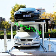 China Electric Hydraulic Simple Car Parking Lift In Pit For Two Cars 4-5ton supplier